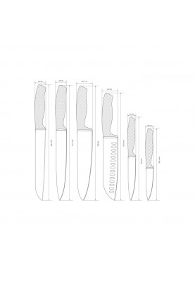 Набір ножів із 8 предметів VINZER Elegance 50115