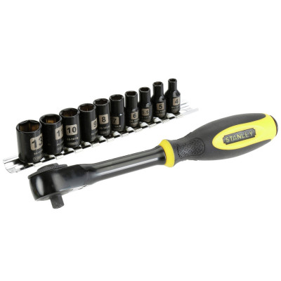 Набір торцевих головок з тріскачкою Stanley 0-94-607