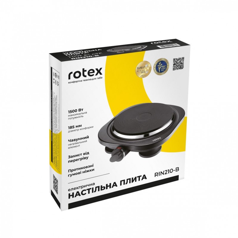 Настільна плита Rotex RIN210-B