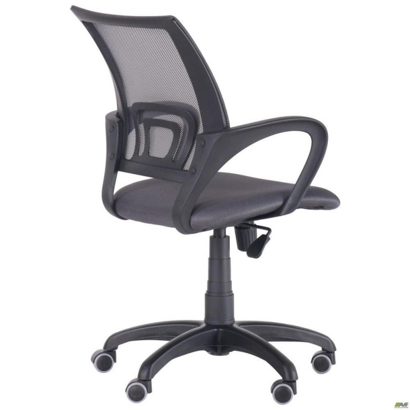 Офісне крісло для персоналу Art Metal Furniture Веб Сітка сіра (117021)
