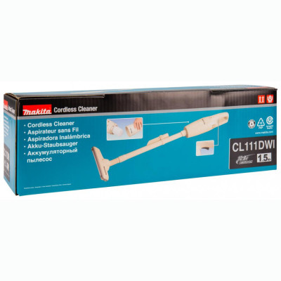 Пилосос 2в1 (вертикальний + ручний) Makita CL111DWI Пилосос 2в1 (вертикальний + ручний) Makita CL111DWI