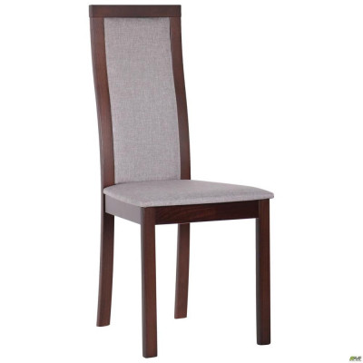 Стілець Art Metal Furniture Бертон горіх темний/капучіно (546278)