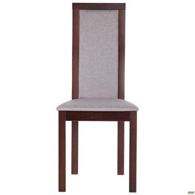 Стілець Art Metal Furniture Бертон горіх темний/капучіно (546278)