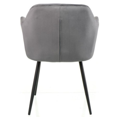 Стілець із підлокітниками Special4You Orsa Dark Grey (E6675)