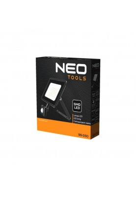 Вуличний прожектор NEO Tools LED 50W 6500K із датчиком руху (99-050)