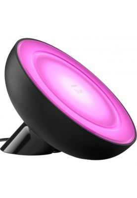 Розумний світильник Philips Hue Bloom 2000K-6500K Color Bluetooth чорний (929002376001)