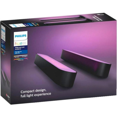 Розумний світильник Philips Hue Play Color 2шт + БП (915005939101)