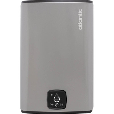 Водонагрівач (бойлер) електричний накопичувальний Atlantic Steatite Cube WI-FI ES-VM 75 S4 C2 WD (2400W) silver (851340)