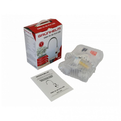 Водонагрівач (бойлер) електричний проточний Grunhelm EWH-1X-3G-FLX