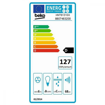 Витяжка телескопічна Beko HNT61310X