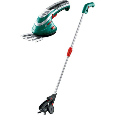 Акумуляторні садові ножиці Bosch ISIO 3 зі штангою та ЗУ (0600833109)