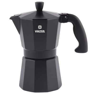 Кававарка гейзерна VINZER Moka Nero 89394 (50394)