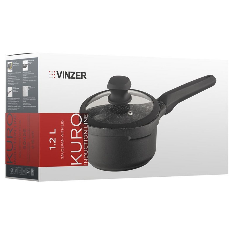 Ківш VINZER Kuro Induction Line (50426)