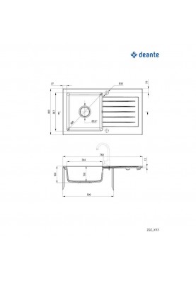 Кухонна мийка Deante Zorba ZQZ S113