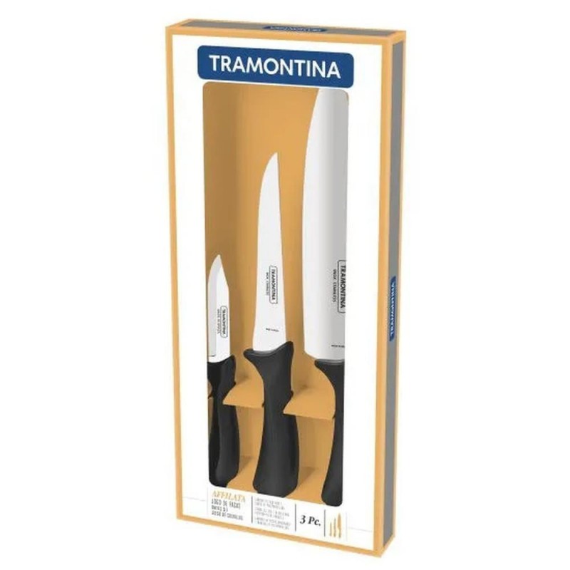 Набір ножів з 3 предметів Tramontina Affilata 23699/050