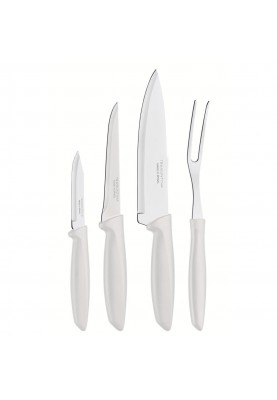 Набір ножів з 4 предметів Tramontina Plenus White (23498/331)