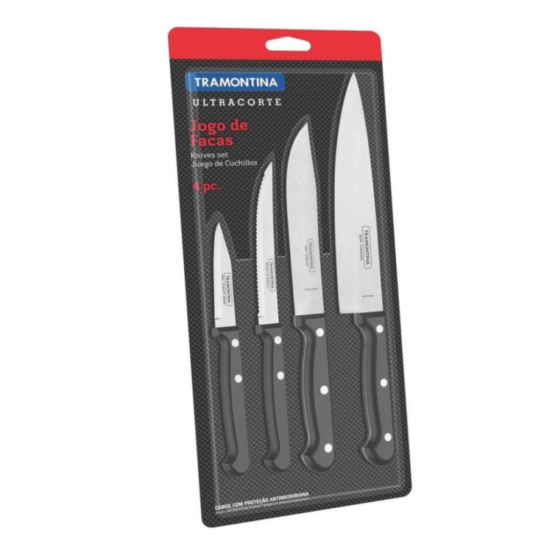 Набір ножів із 4 предметів Tramontina Ultracorte 23899/061