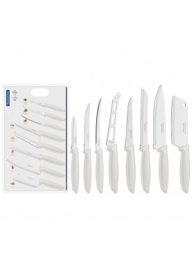 Набір ножів з 8 предметів Tramontina Plenus White (23498/332)