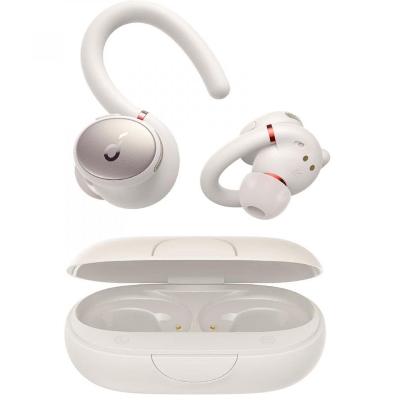 Навушники TWS Anker SoundCore Sport X10 Oat White (A3961G21)