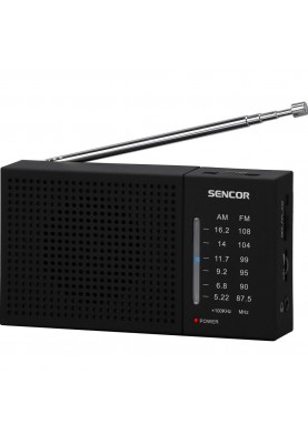 Радіоприймач Sencor SRD 1800 Black (35053031)