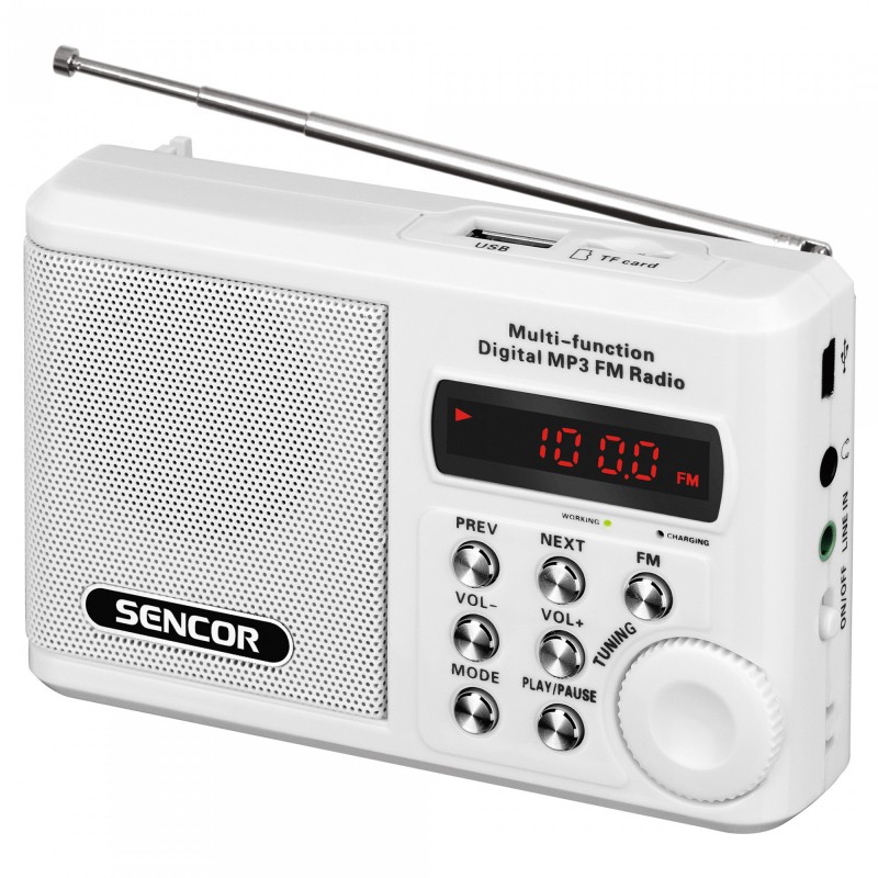 Радіоприймач Sencor SRD 215 W