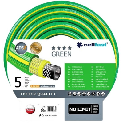 Шланг садовий Cellfast GREEN ATS 3/4'' 50m (15-121)