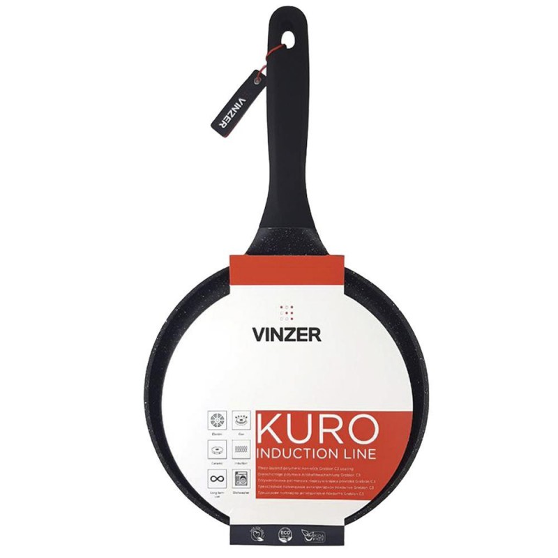 Сковорода для млинців VINZER Kuro Induction Line (50423)
