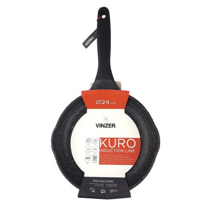 Сковорода звичайна VINZER Kuro Induction Line (50420)