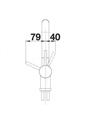 Змішувач для кухонного миття Blanco LINUS-S 526148