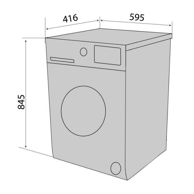 Пральна машина автоматична Ventolux WM 1042 6 F2