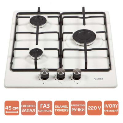 Варильна поверхня газова Ventolux HG430-B3 S (IVORY)