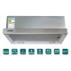 Витяжка телескопічна Ventolux GARDA 60 INOX (900) LED
