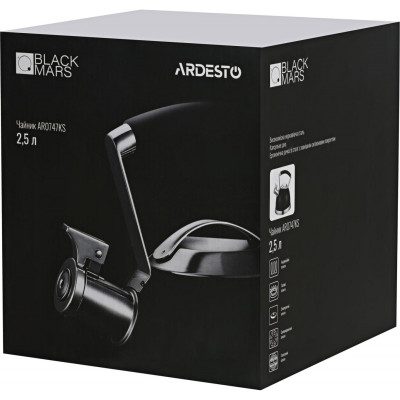 Чайник Ardesto Black Mars AR0747KS Чайник Ardesto Black Mars AR0747KS