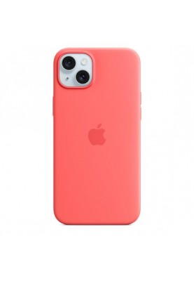 Чохол для смартфону Apple iPhone 15 Plus Silicone Case with MagSafe - Guava (MT163)