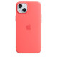 Чохол для смартфону Apple iPhone 15 Plus Silicone Case with MagSafe - Guava (MT163)