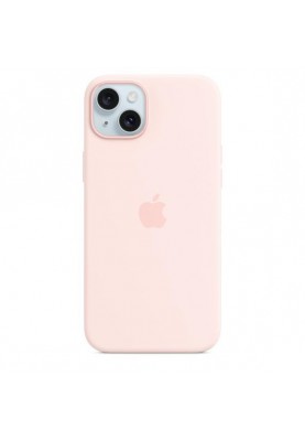 Чохол для смартфону Apple iPhone 15 Plus Silicone Case with MagSafe - Light Pink (MT143)