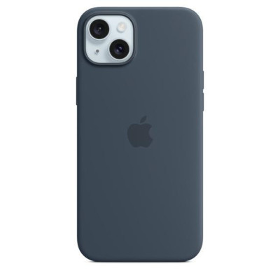 Чохол для смартфону Apple iPhone 15 Plus Silicone Case with MagSafe - Storm Blue (MT123)