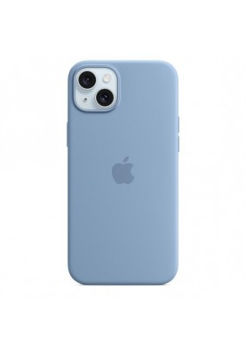 Чохол для смартфону Apple iPhone 15 Plus Silicone Case with MagSafe - Winter Blue (MT19)
