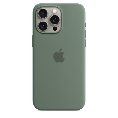 Чохол для смартфону Apple iPhone 15 Pro Max Silicone Case with MagSafe - Cypress (MT1X3)