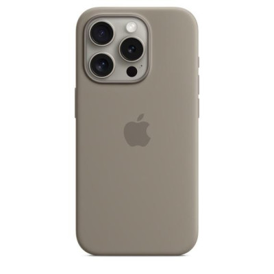 Чохол для смартфону Apple iPhone 15 Pro Silicone Case with MagSafe - Clay (MT1E3)