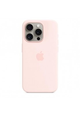 Чохол для смартфону Apple iPhone 15 Pro Silicone Case with MagSafe - Light Pink (MT1F3)