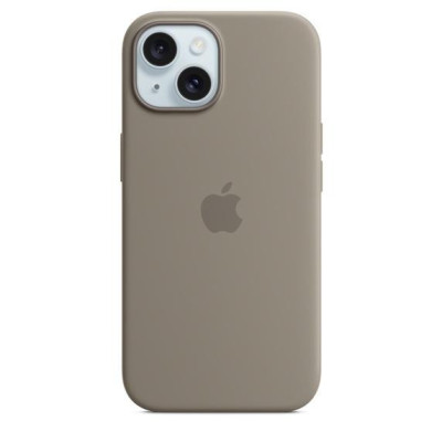 Чохол для смартфону Apple iPhone 15 Silicone Case with MagSafe - Clay (MT0Q3)