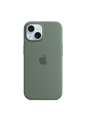Чохол для смартфону Apple iPhone 15 Silicone Case with MagSafe - Cypress (MT0X3)