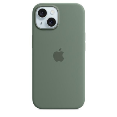 Чохол для смартфону Apple iPhone 15 Silicone Case with MagSafe - Cypress (MT0X3)