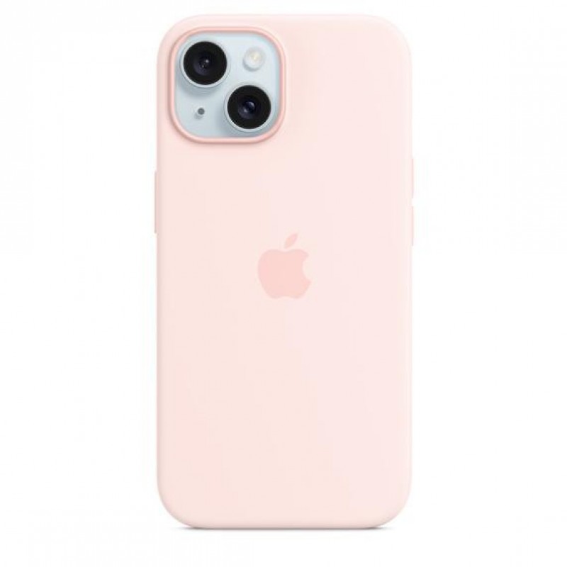 Чохол для смартфону Apple iPhone 15 Silicone Case with MagSafe - Light Pink (MT0U3)