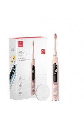 Електрична зубна щітка Oclean Smart Electric Toothbrush X10 Pink