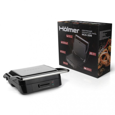 Електрогриль притискний Holmer HCG-20R