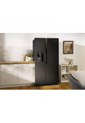 Холодильник із морозильною камерою Gorenje NRS9EVB