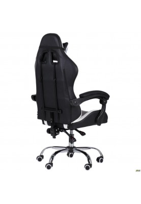 Комп'ютерне крісло для геймера Art Metal Furniture VR Racer Dexter Frenzy чорний/синій (546483)