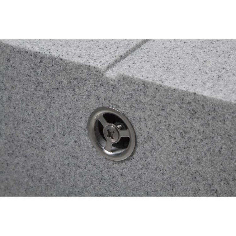 Кухонна мийка Ventolux STELLA (GRAY GRANIT) 765x485x200